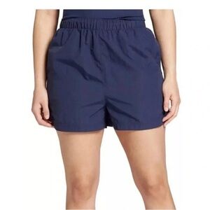 DSG Womens 3 inch High-Rise Notched Woven Shorts Fast Dry